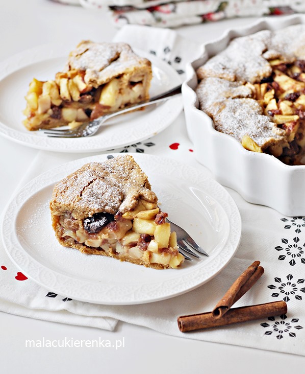 Tarta de manzana con nueces 3