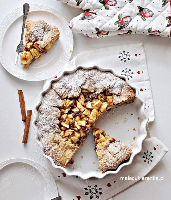 Tarta de manzana con nueces 1