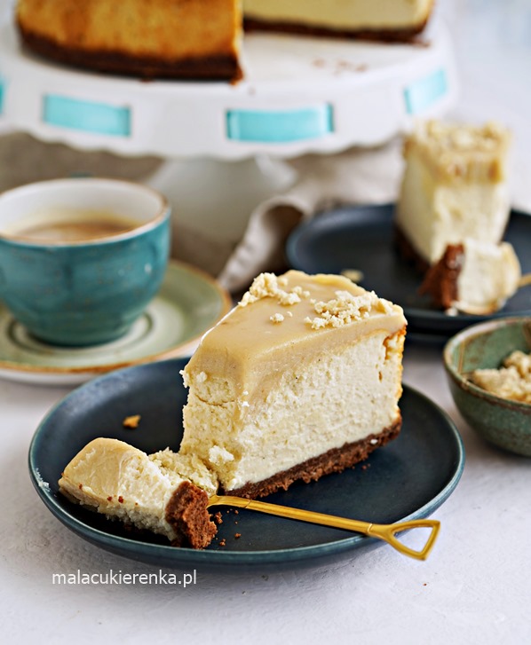 Tarta de queso y halva con glaseado de halva fácil de hacer 2